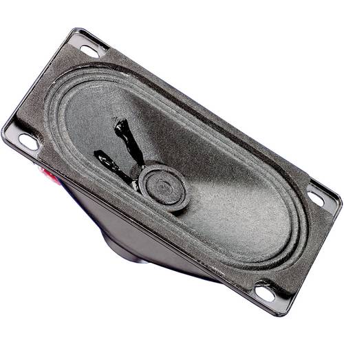 Visaton SC 5.9 OM - 8 Ohm 3.5 Zoll 9.05 cm Breitbänder 10 W 8 Ω Schwarz Oval