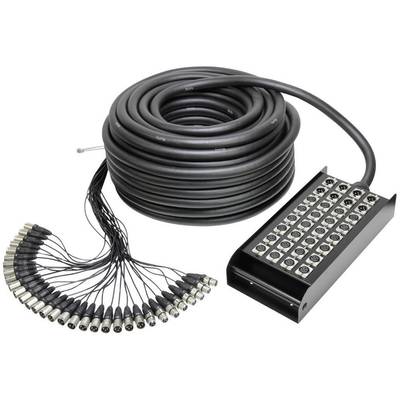 AH Cables K32C50 Multicore Kabel 50.00 m Anzahl Eingänge:24 x Anzahl Ausgänge:8 x