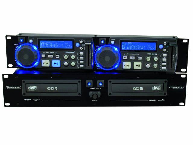OMNITRONIC DJ Doppel CD Player Omnitronic XCP-2800