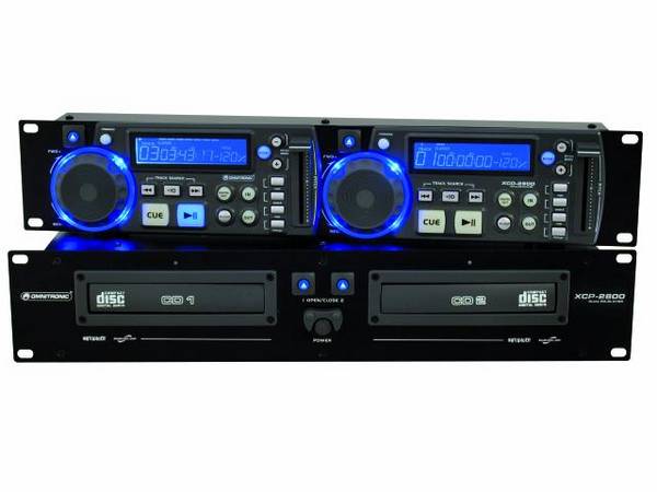 Omnitronic XCP-2800 DJ Doppel CD Player