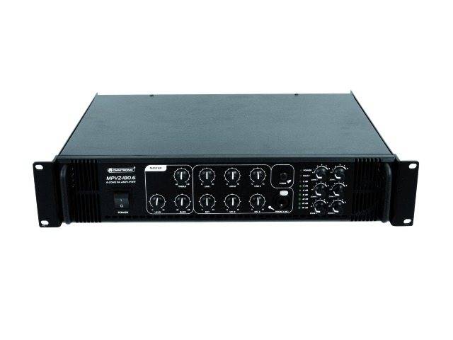 Omnitronic MPVZ-180.6 ELA-Verstärker 180 W 6-Zonen