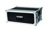 Roadinger CO DD 19 Zoll Rack 4 HE Holz inkl. Griff