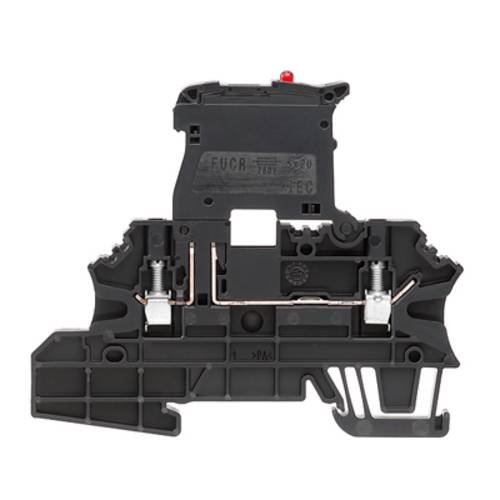 Thumbnail - Weidmüller 1162940000 Sicherungsreihenklemme Schrauben Schwarz 50 St.