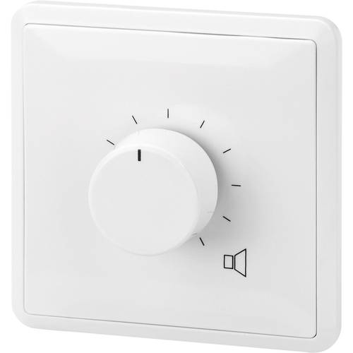 Monacor Unterputz ELA-Lautstärkeregler Weiß