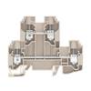 Weidmüller 1186740000 Durchgangsreihenklemme Schrauben Dunkelbeige 50 St.