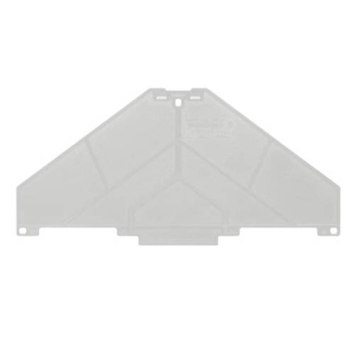 Weidmüller 1211460000 Abschlussplatte Grau 10 St.