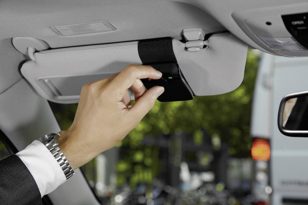 Parrot MiniKit+ Bluetooth® Freisprecheinrichtung Gesprächs-Zeit (max.): 12 h-12