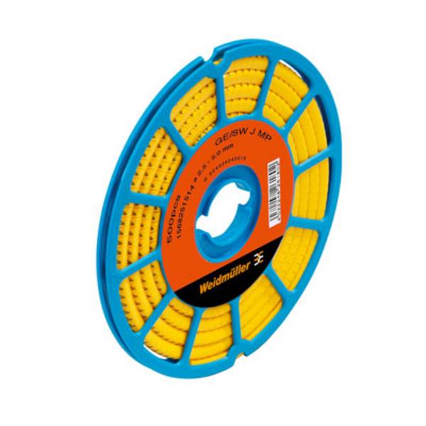 Weidmüller CLI C 1-3 GE/SW A CD Kennzeichnungsring Aufdruck A Außendurchmesser-Bereich 2.5 bis 5 mm 1568251637