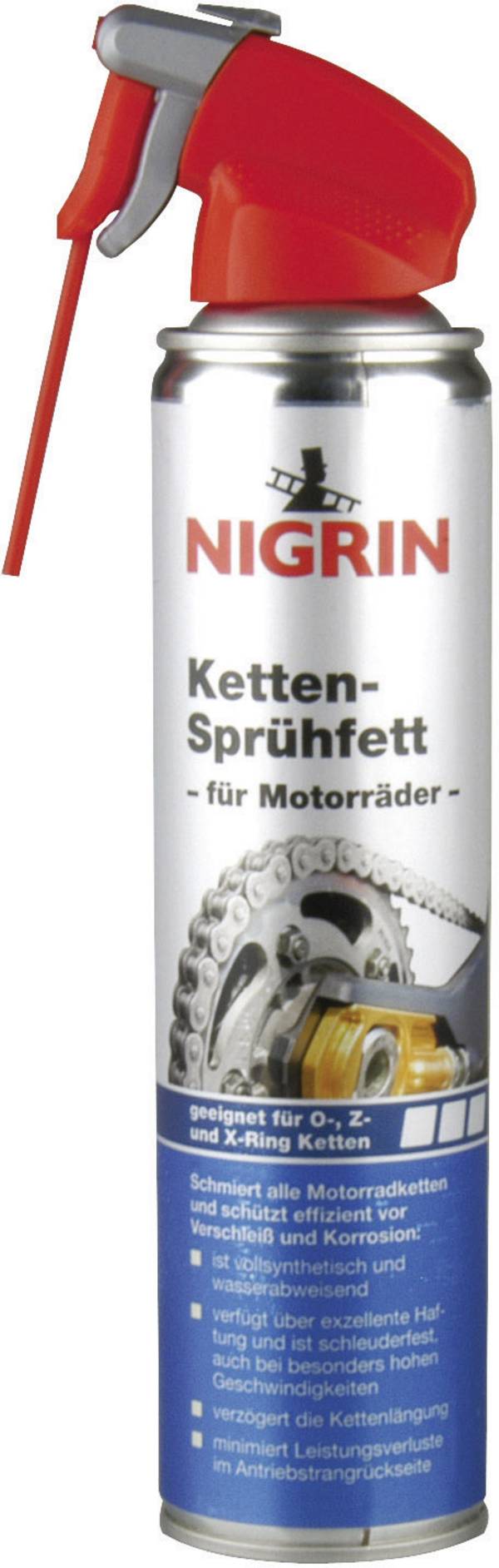 NIGRIN 73888 Kettensprühfett 400 ml