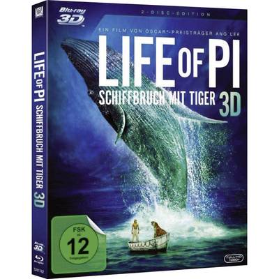 blu-ray 3D Life of Pi - Schiffbruch mit Tiger FSK: 12