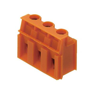 Weidmüller LP 7.62/03/90 3.2SN OR BX Skrueklemmeblok 4 mm² Poltal 3 Orange 100 stk