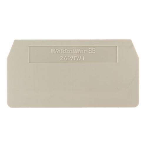 Weidmüller 1608740000-50 Abschlussplatte Beige 50 St.