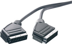 SCART-Kabel zu analogen Übertragung zum TV