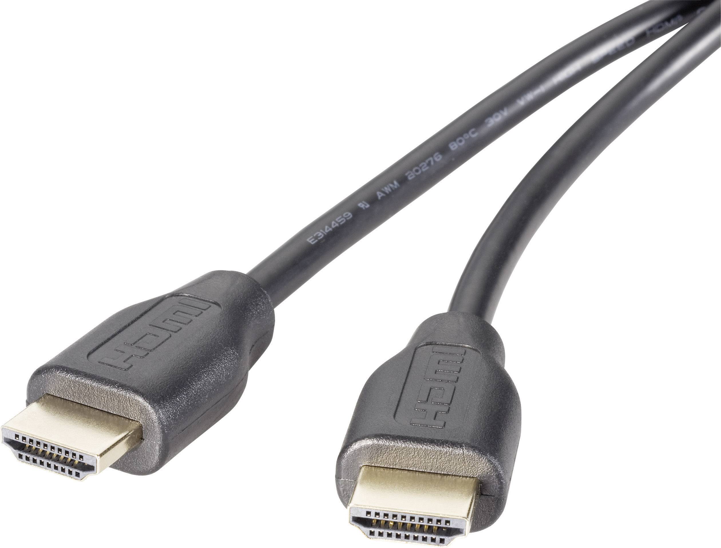 CONRAD SpeaKa Professional HDMI Anschlusskabel 2.00 m Audio Return Channel, vergoldete Steckkontakte