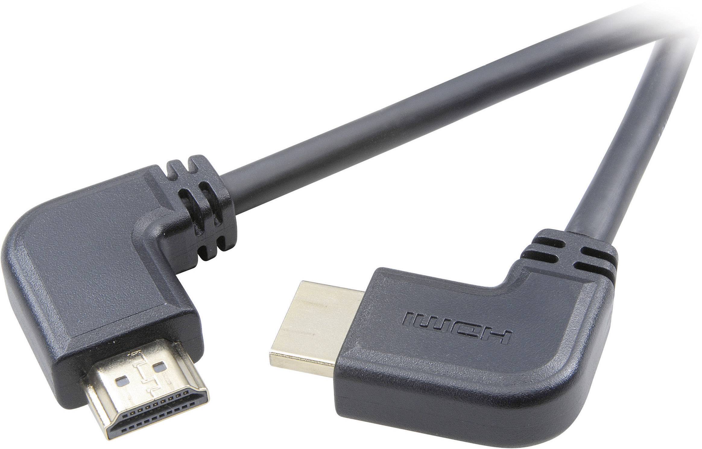 CONRAD SpeaKa Professional HDMI Anschlusskabel [1x HDMI-Stecker - 1x HDMI-Stecker] 1,5m Schwarz