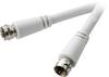 SpeaKa Professional SAT Anschlusskabel [1x F-Stecker - 1x F-Stecker] 10.00 m 90 dB Weiß