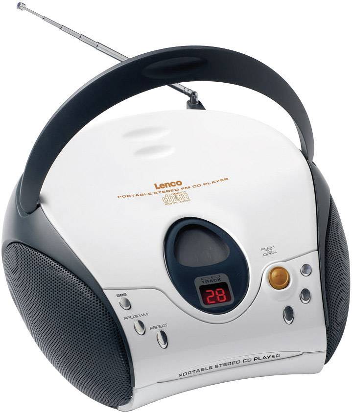 LENCO UKW-Radio m.CD SCD-24 white-0