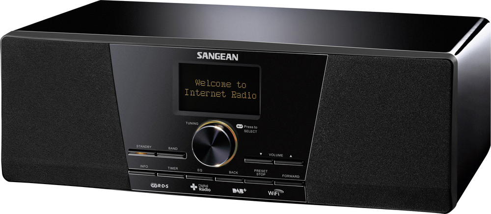 Sangean WFR1 D und DABRadio, Tischradio