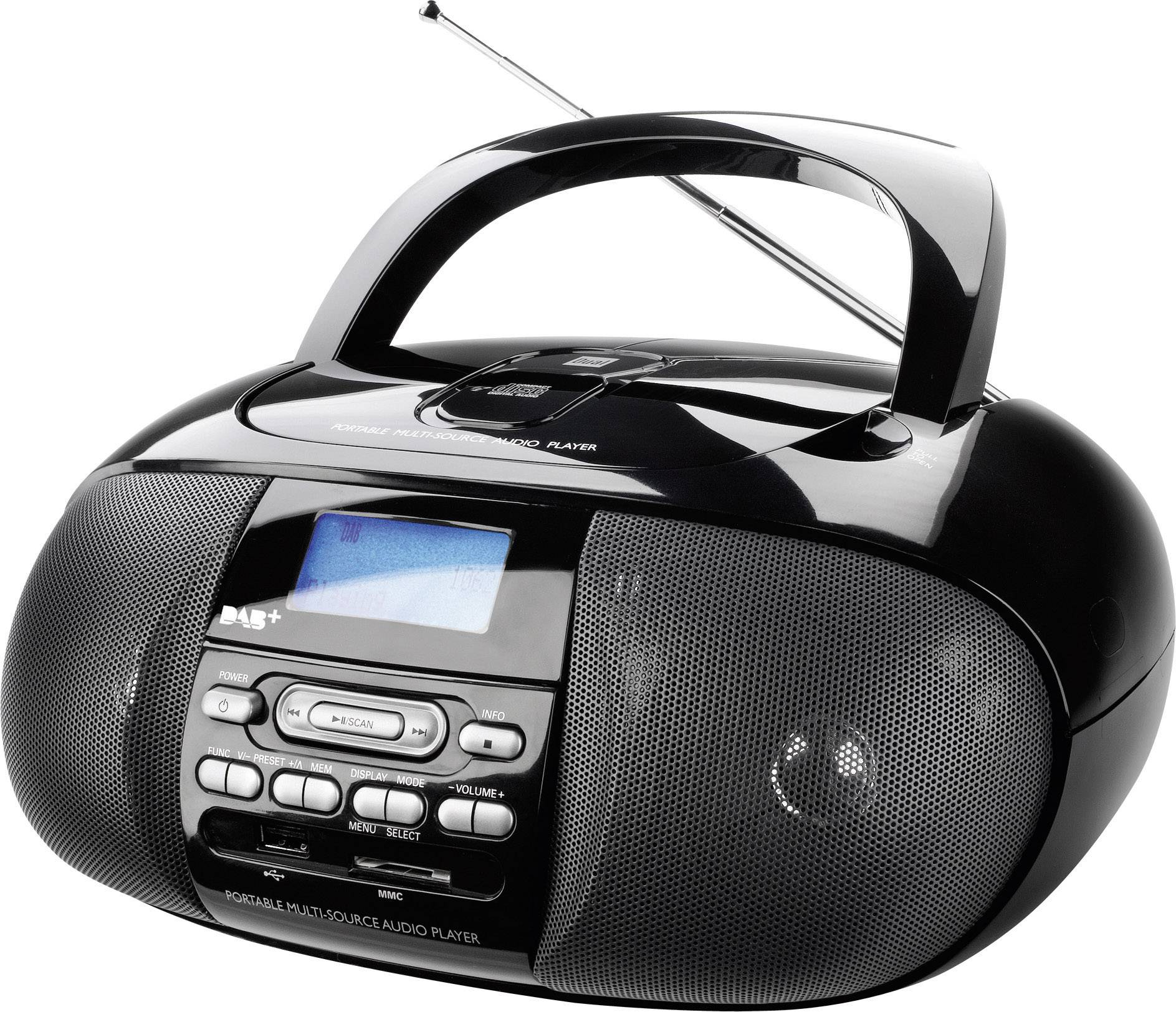 DAB+, internetová a FM rádia