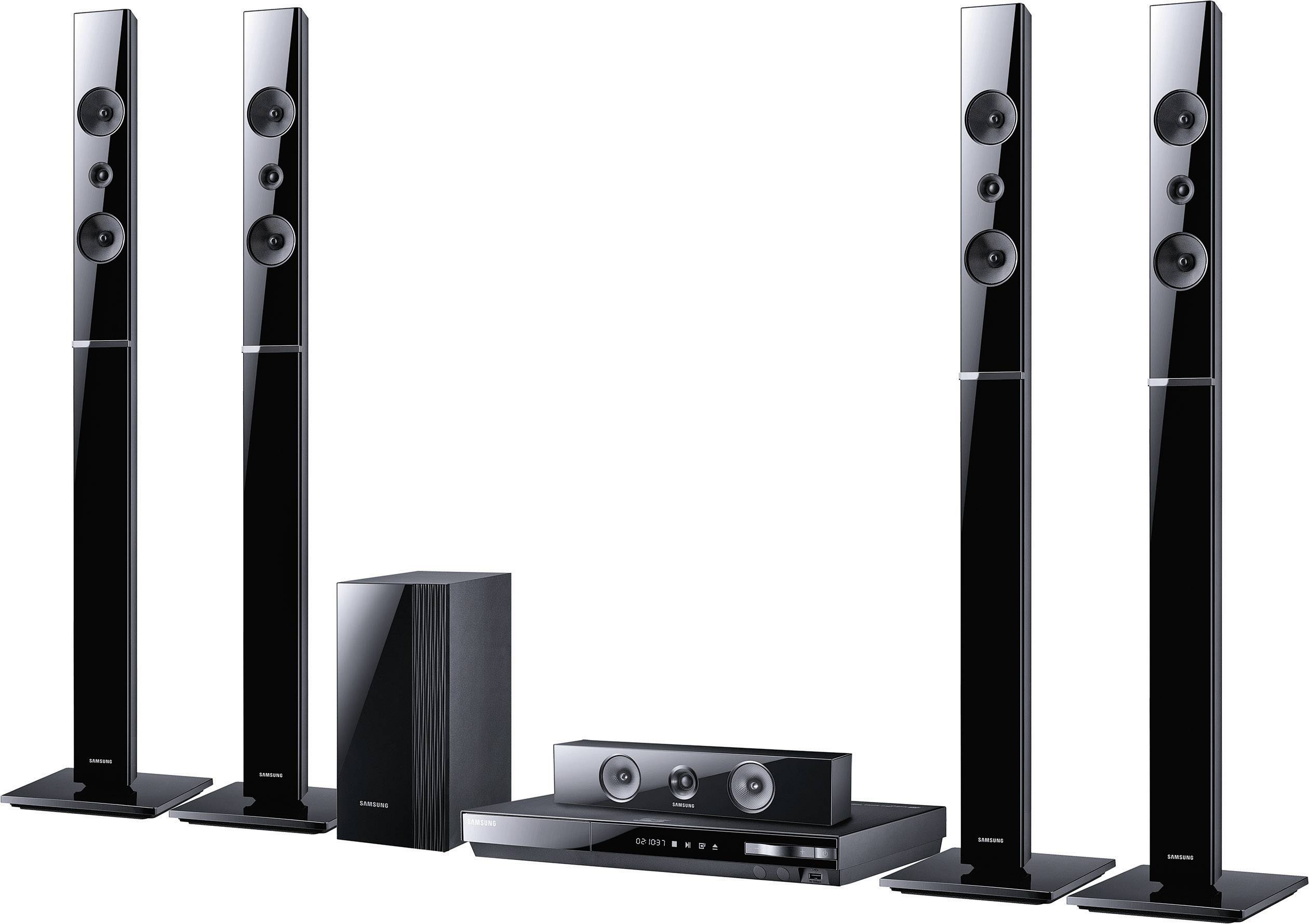 Samsung HTE5550 Home Theatre System, 1000 W, Black from