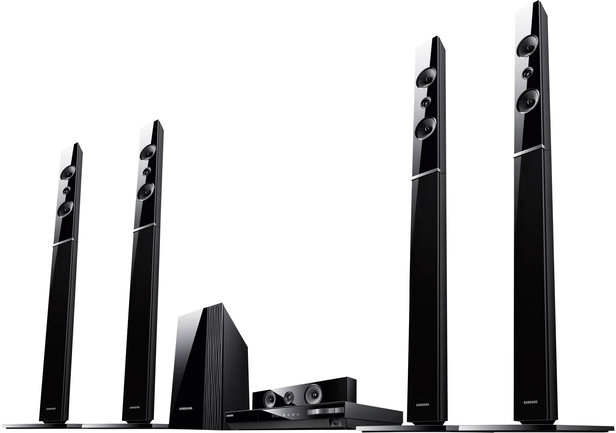 Samsung HTE5550 Home Theatre System, 1000 W, Black from