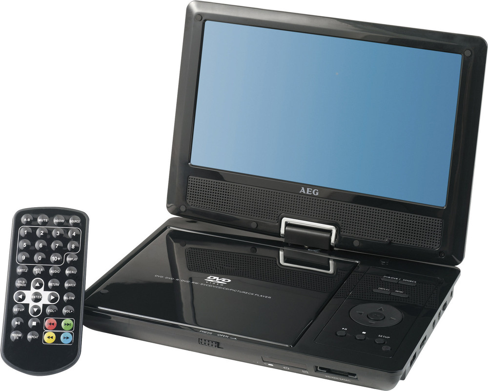 AEG CTV 4958 Tragbarer Fernseher / Tragbarer DVDPlayer 22.5 cm (9 Zoll