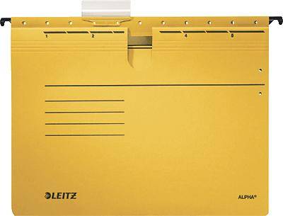 Leitz Hängehefter Alpha DIN A4 Gelb 5 St./Pack. 19843015 5 St.-0