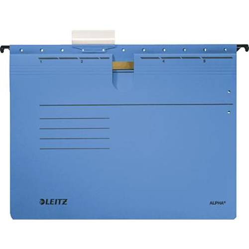 Leitz Hängehefter Alpha DIN A4 Blau 5 St./Pack. 19843035 5 St.