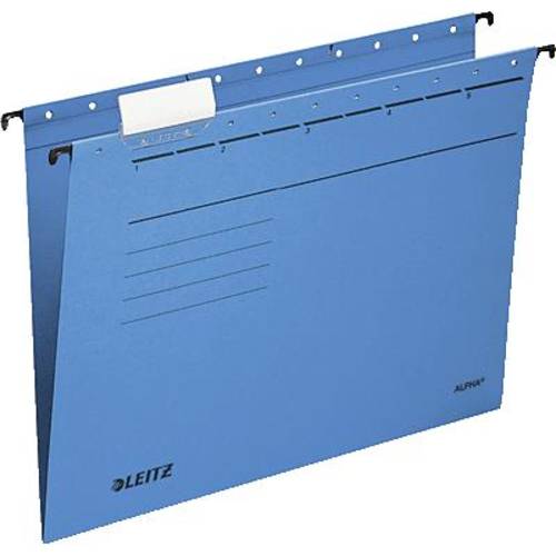 Leitz Hängemappe Alpha DIN A4 Blau 5 St./Pack. 19853035 5 St.