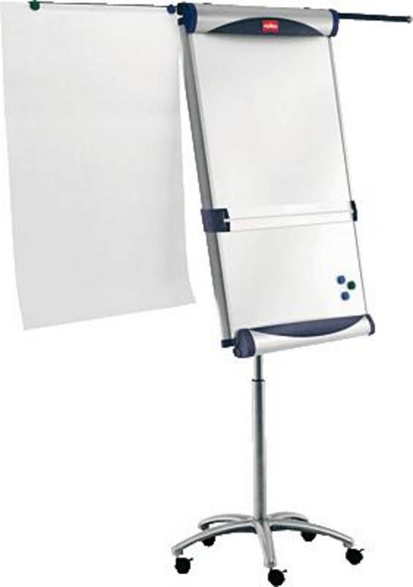 Flipchart Piranha mobil 70x100cm Sternfuß silber
