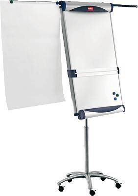 Flipchart Piranha mobil 70x100cm Sternfuß silber-0