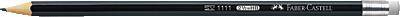 Bleistift mit Gummitip HB sw-0