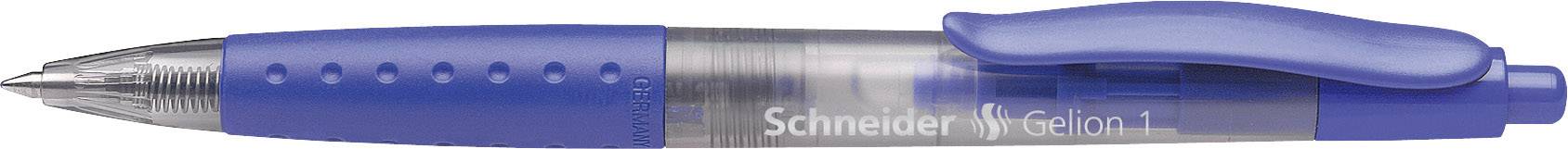 SCHNEIDER Gelion 1 - Einziehbar - Blau - Blau - Transparent - Kunststoff - Ambidextrös - Medium (101