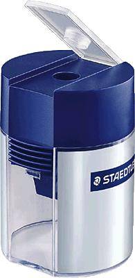 STAEDTLER - Spitzdose - Blau/Silber - Metall-0