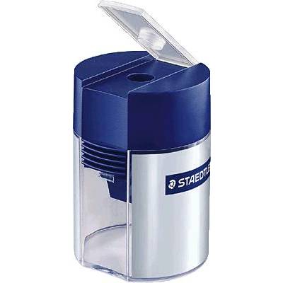 STAEDTLER - Spitzdose - Blau/Silber - Metall-0