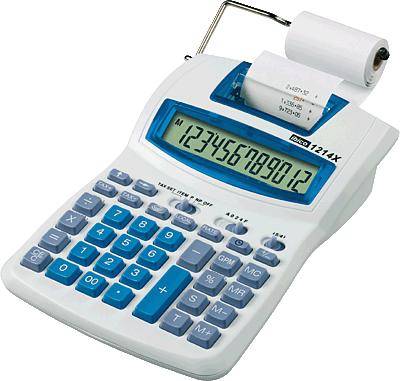 Tischrechner 1214X - weiß/blau-0
