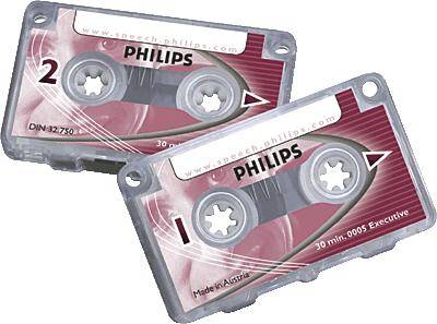 Philips Diktierkassette LFH0005/60 max. 2x15min.-1