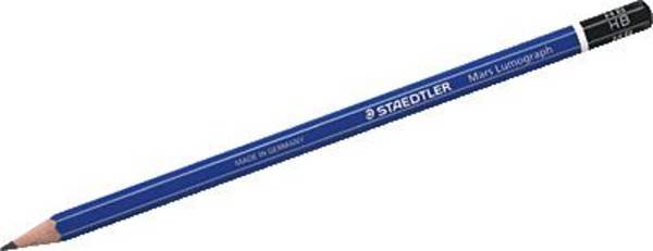 STAEDTLER Bleistift Mars Lumograph, Härtegrad: 3H (5653370)