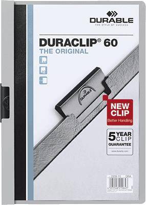 Cliphefter Duraclip Original 60 grau-0