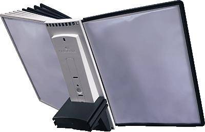 DURABLE Sichttafel Erweiterung 581122 Tafelträger 5621+ 10 Tafeln-0