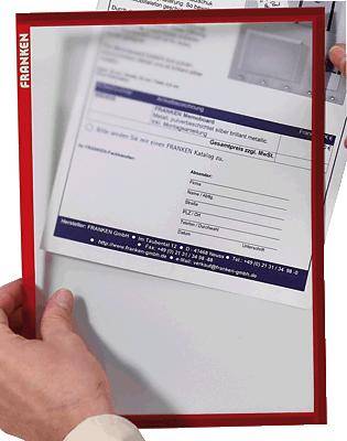 FRANKEN Dokumentenhalter A4 ITSA4M01 ro (ITSA4M01)