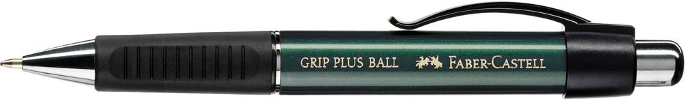 Faber-Castell Kugelschreiber GRIP PLUS BALL 140700 M metallic-grün-1
