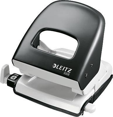 NeXXt Grau 30 Blatt 50080085 Metall Anschlagschiene mit Formatvorgaben Leitz Locher