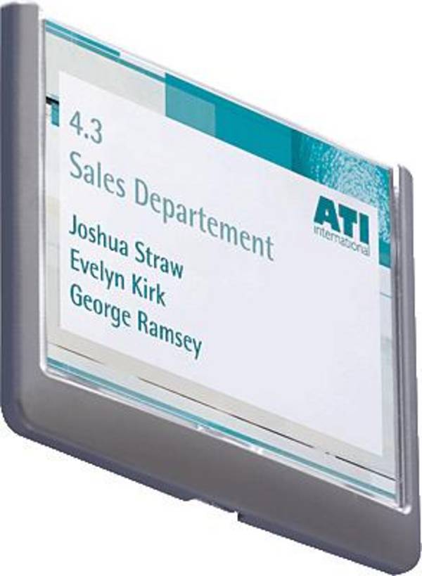 Durable Türschild CLICK SIGN - 4861 (B x H) 149 mm x 105.5 mm Graphit 486137