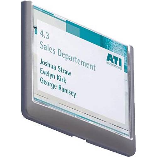 Durable Türschild CLICK SIGN - 4861 (B x H) 149 mm x 105.5 mm Graphit 486137