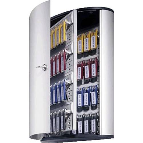 Durable Schlüsselkasten Key Box 48 1954-23 Anzahl Haken 48 Silber