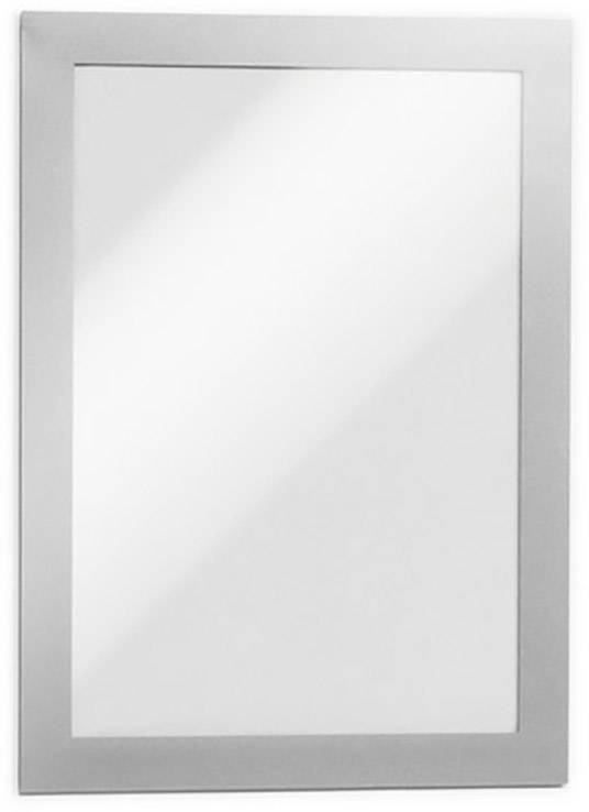 Durable 4871-23 DURAFRAME A5 - 4871 Info-Rahmen, selbstklebend DIN A5 Silber (B x H) 174 mm x 236 mm 2 St.-2