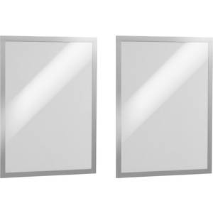 Durable Duraframe A3 4873 Info Rahmen Selbstklebend Din A3 Silber B X H 325 Mm X 445 Mm 2 St Kaufen