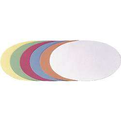 Image of Franken Moderationskarte farbig sortiert oval 11 cm x 19 cm 500 St./Pack. 500 St.