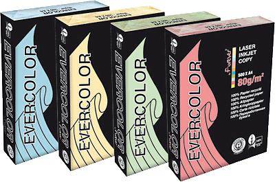 Kopierpapier Forever Evercolor DIN A4 hellgelb 80 g/qm VE=500 Blatt-0